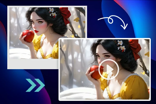 アニメ画像をアニメーションに変換