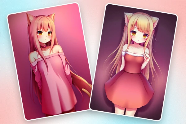 ภาพสาวแมว