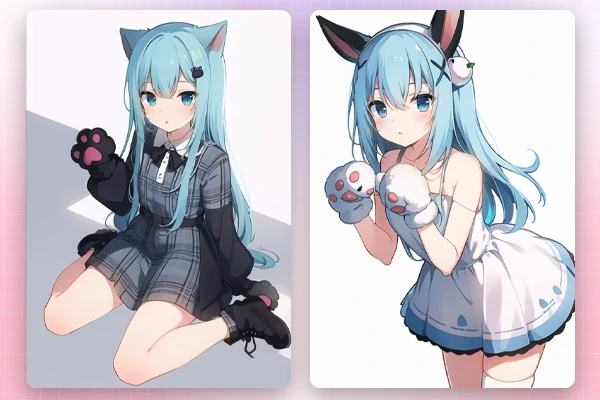 แมวสาวหลายตัว