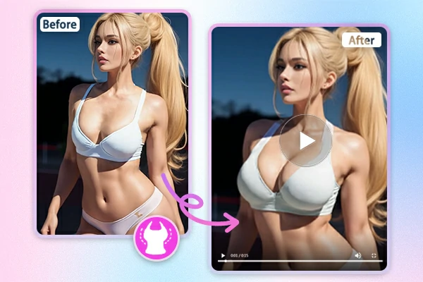 Skip surgery and pain to virtually make breasts bigger in a video