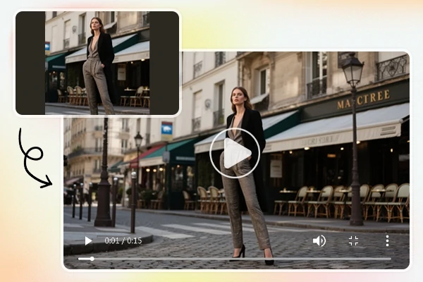 不同尺寸的AI视频