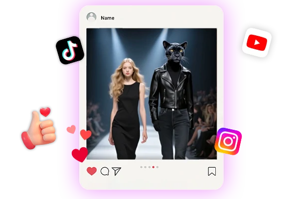 Share AI Catwalk Video
