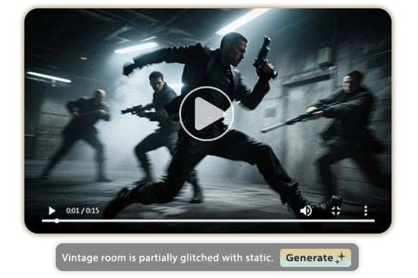 فيديو الـAI مع تعليمة