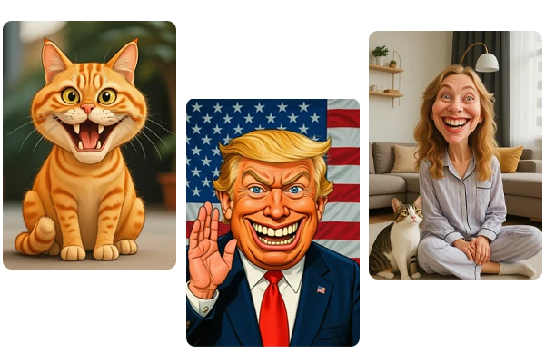 KI-Karikatur für jedes Foto