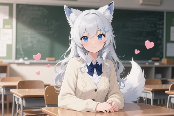 Aventura envolvente de bate-papo com a raposa