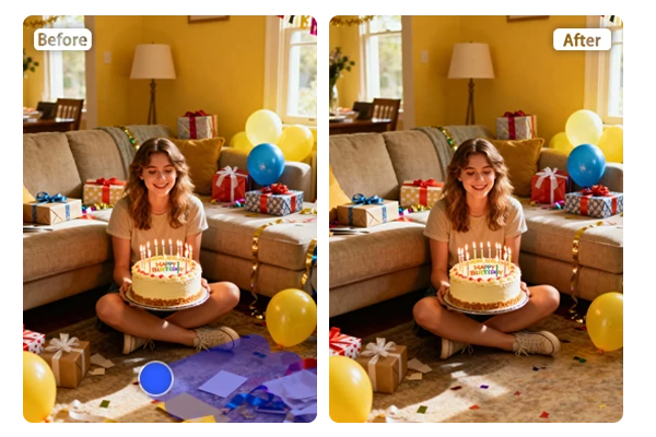 AI 替換照片中的物件