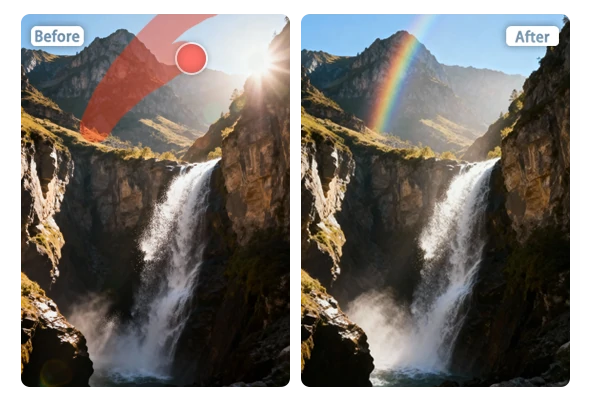 用 AI 為照片添加新元素