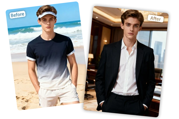 Transformação em Foto Profissional de Namoro Antes e Depois