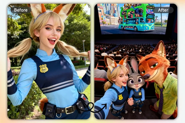 Fotos grupales de Zootopia 2 que sumergen a los fans en el universo de la película