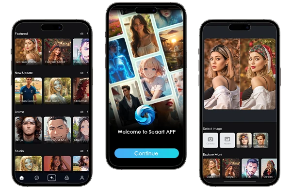 SeaArt AIアート生成アプリ