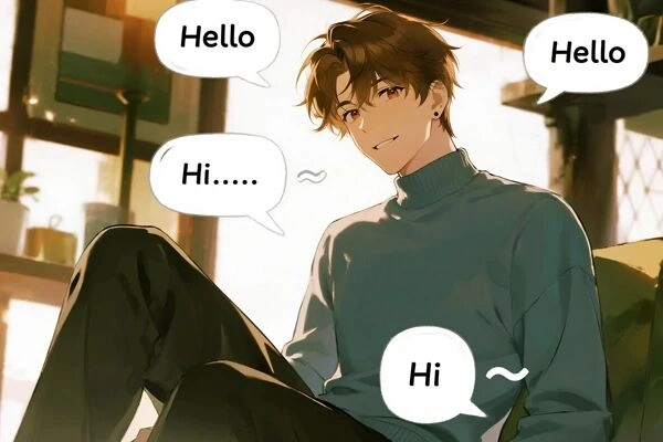 Personagem de chat de voz AI grátis