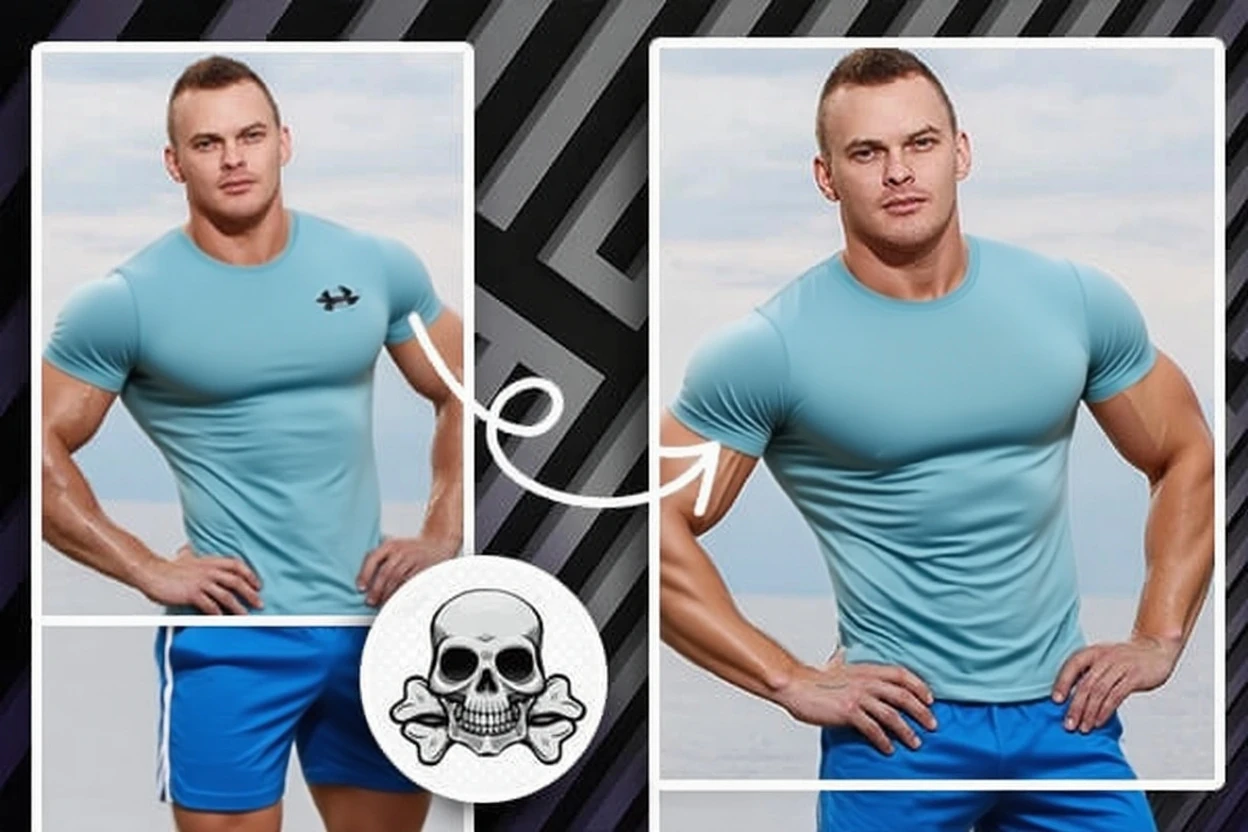 Virtually try on tattoos in a photo with AI