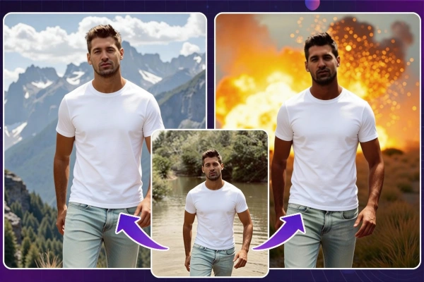 Confronto modificatore di sfondo 1