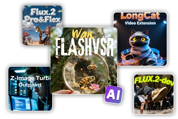 SeaArt AI의 다양한 워크플로우