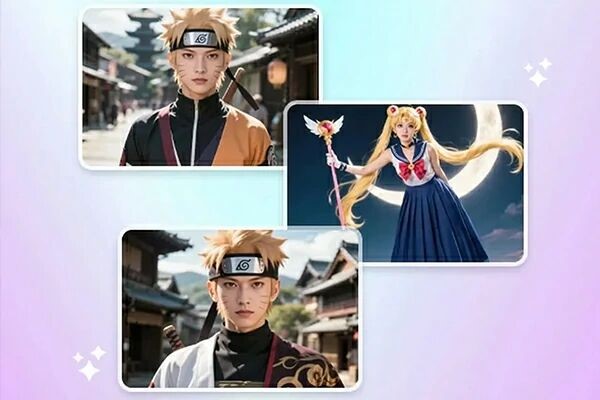 AI-Generated Anime Cosplay Art