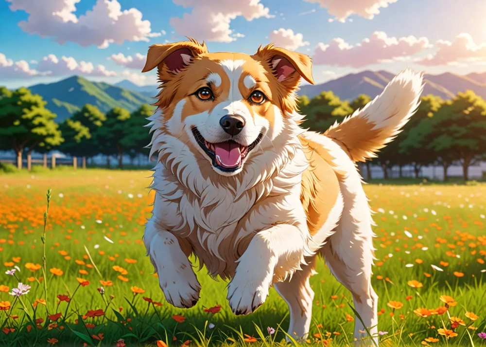 ペットのカートゥーン化ビフォーアフター