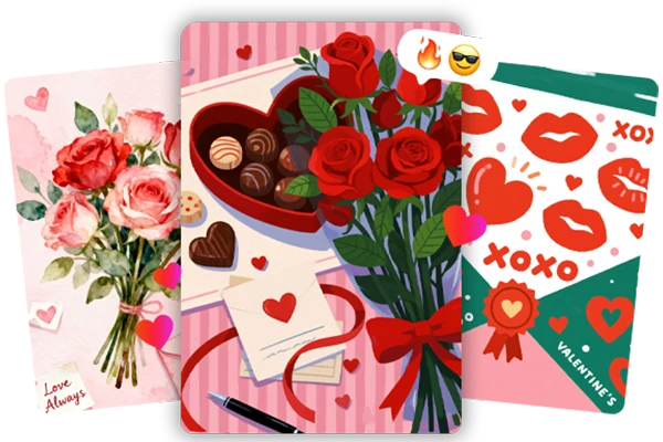 AI-Generated Valentine's Day Cards