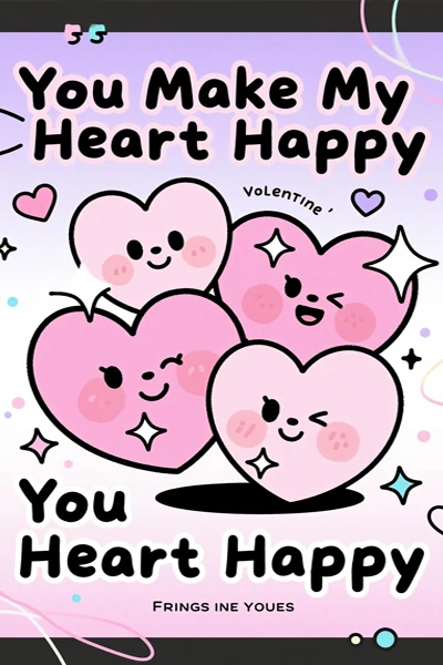 Cute Cartoon Hearts