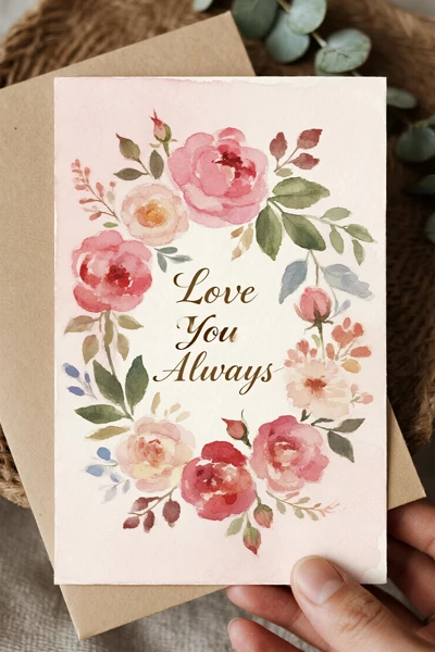 Elegant Watercolor Floral