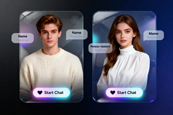 Chatte mit emotionalen KI-Begleitern