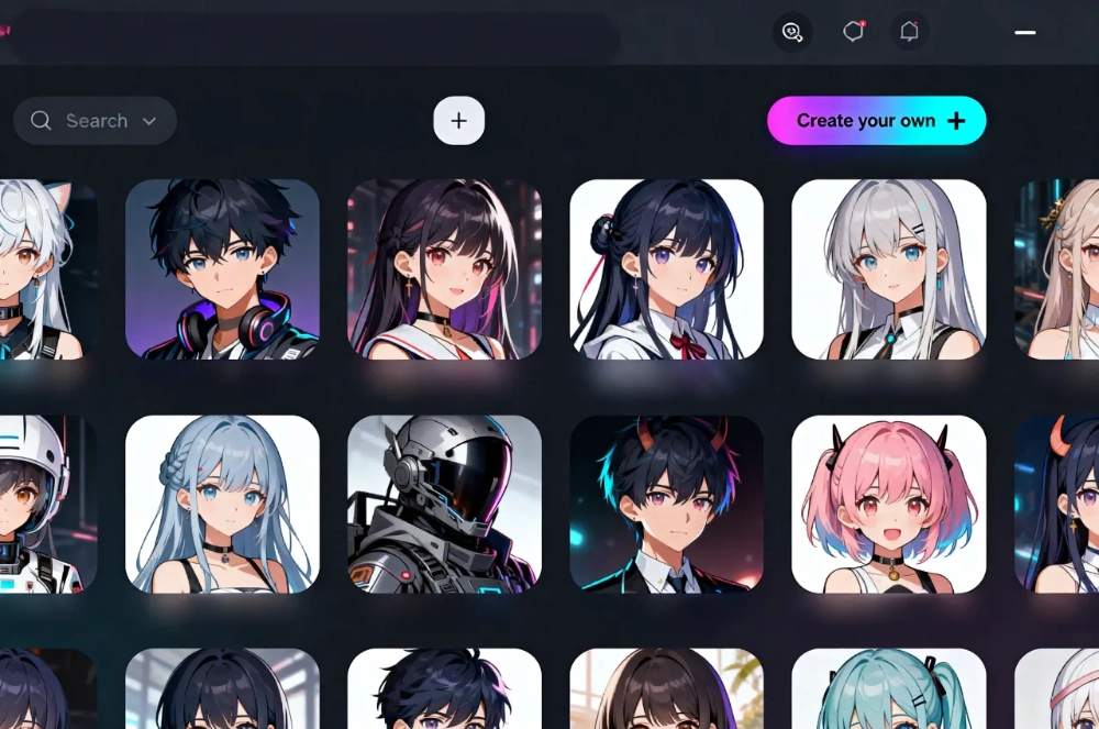 Encontre Chat de IA de Anime Personalizado