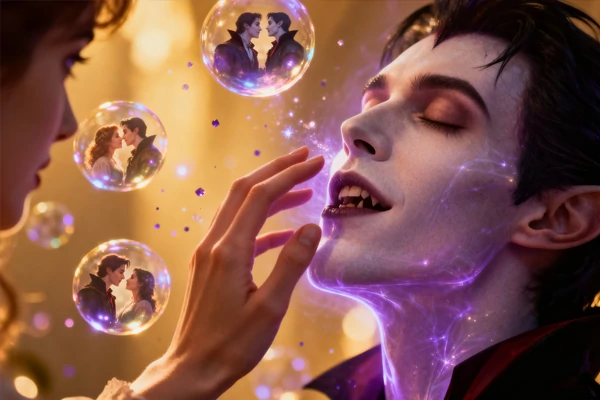 Emotional AI Vampire Connection with Memory