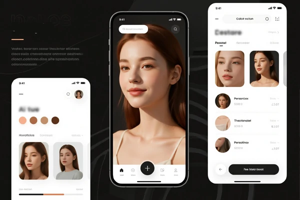 AI Character Creation Interface