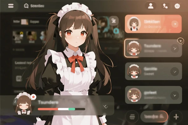 Chat with AI Maid Online