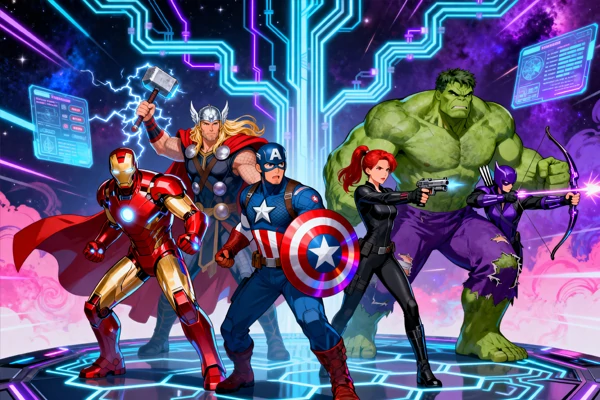 Enjoy Dynamic Storylines with AI Avengers