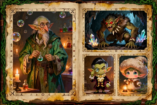 AI Goblins with Different Personalities