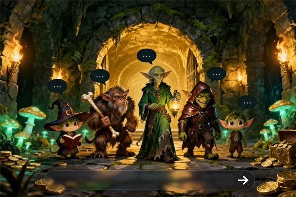 Chat with Goblin AI Characters