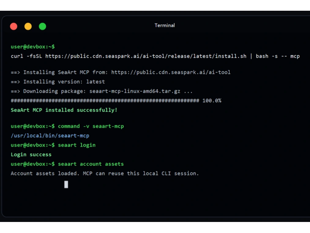 Install MCP Binary