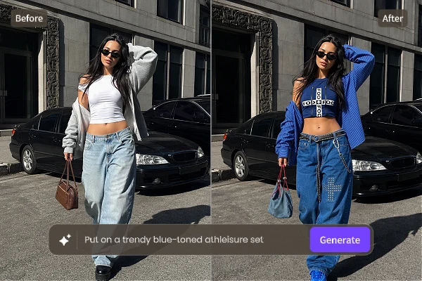AI Image Editing with Text Prompts