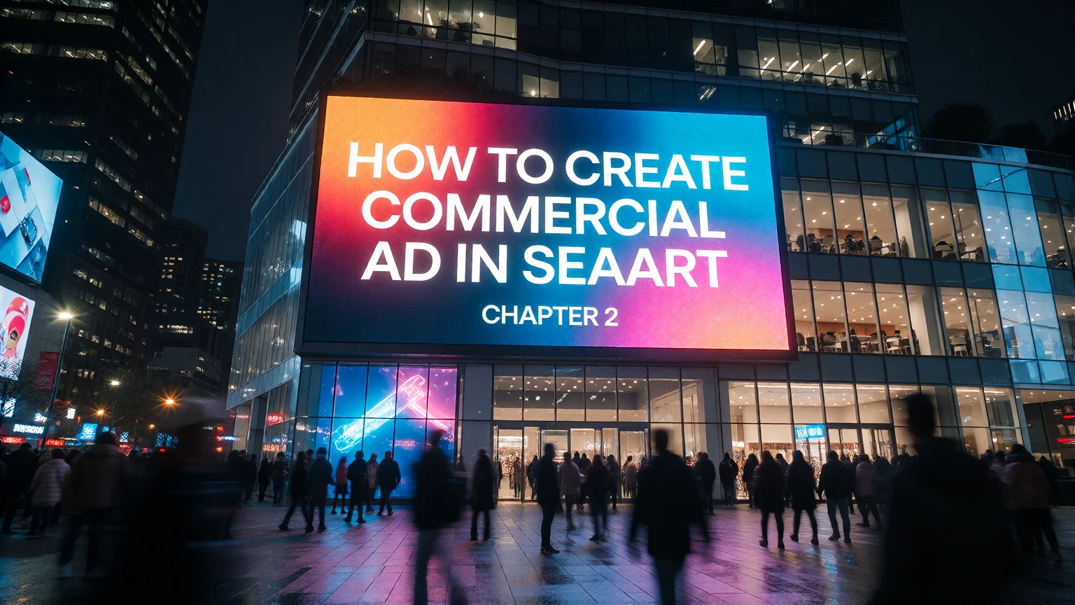 SeaArt Practical Tutorial: How to Make Commercial Advertisements 2