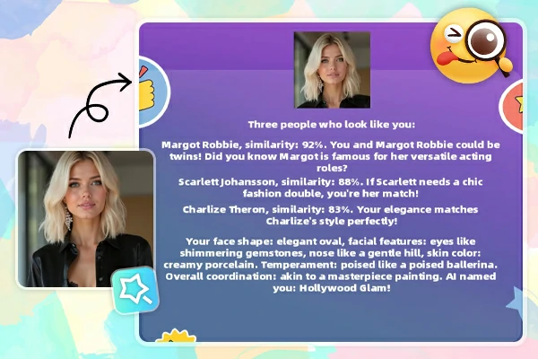 Encuentra a tu gemelo famoso con un clic