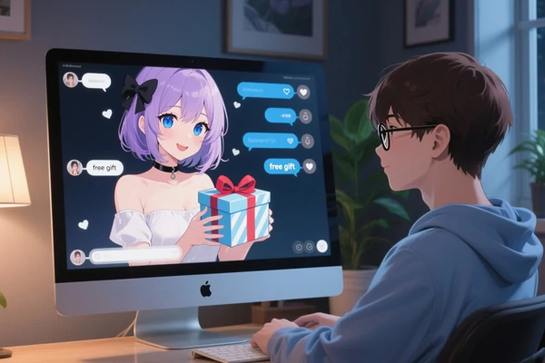 Chat de IA similar al humano como Polybuzz