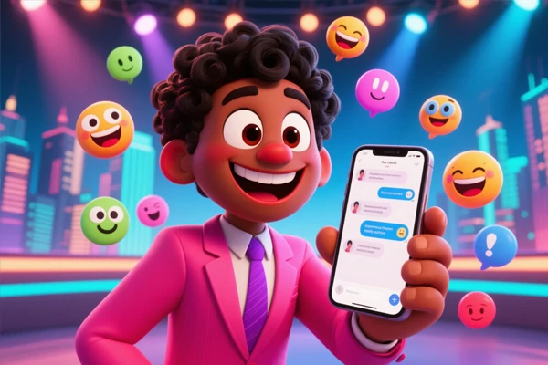 Resposta engraçada rápida