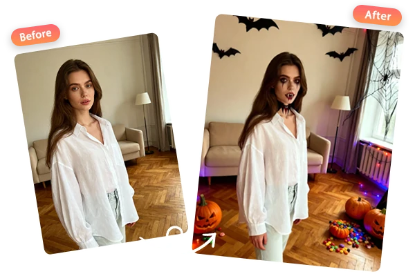 Create AI Halloween Artwork from Image