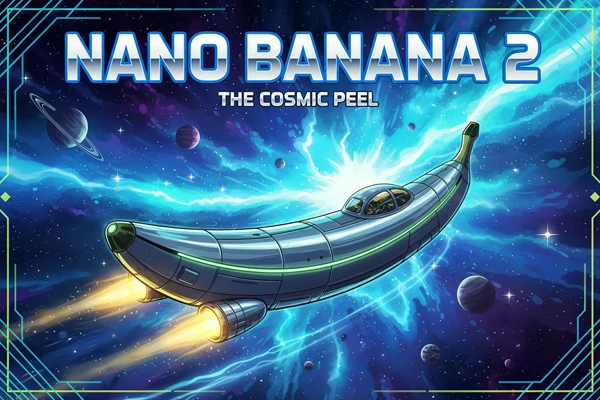 Póster creativo de Nano Banana Pro