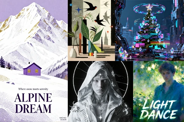 Создавайте AI-плакаты с Seedream 4.5