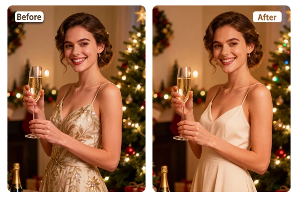 ลองเสื้อผ้า