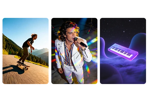 Diverse AI Art Forms Showcase