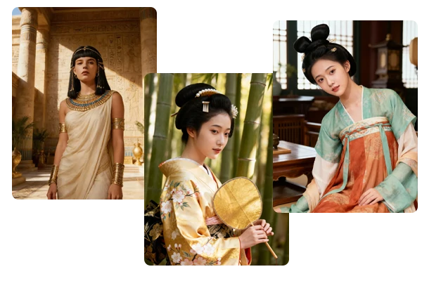 Convert the Photo into the Styles of Different Periods