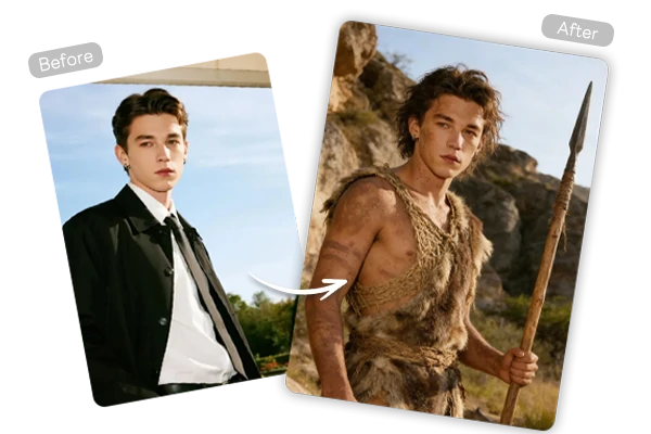 Photorealistic AI transformations