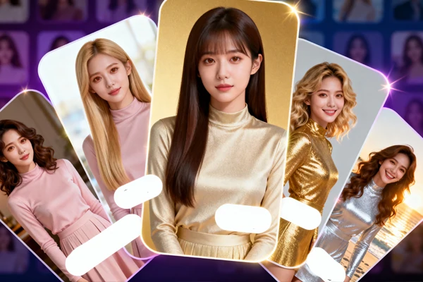 Different Styles of AI Girls