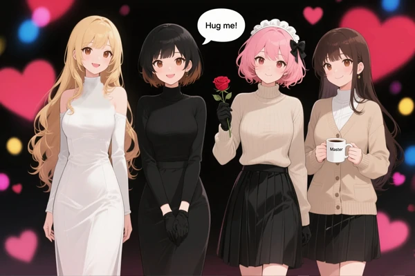 Talk to Virtual AI Friends