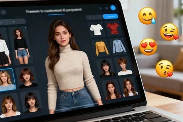 A Vast AI Romantic Character Library