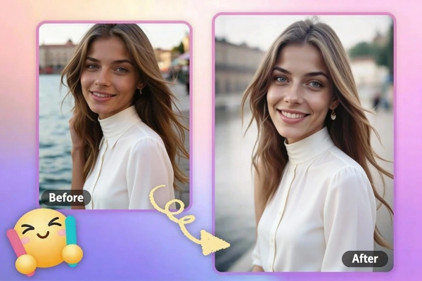 Apply the Lomo effect to selfies