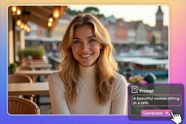 Unlimited Stable Diffusion Generator with Text Prompt