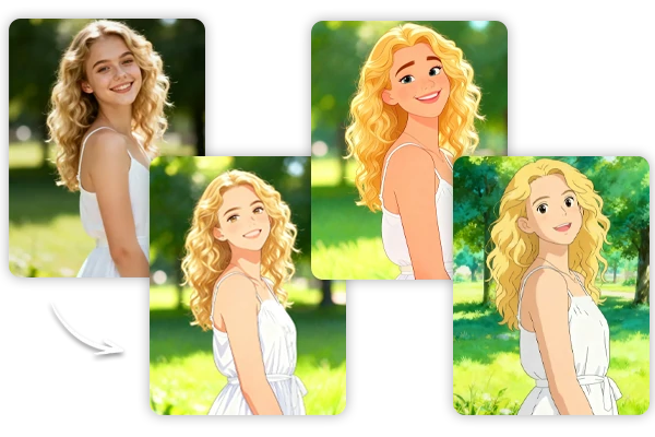 Generador de arte con IA desde una foto